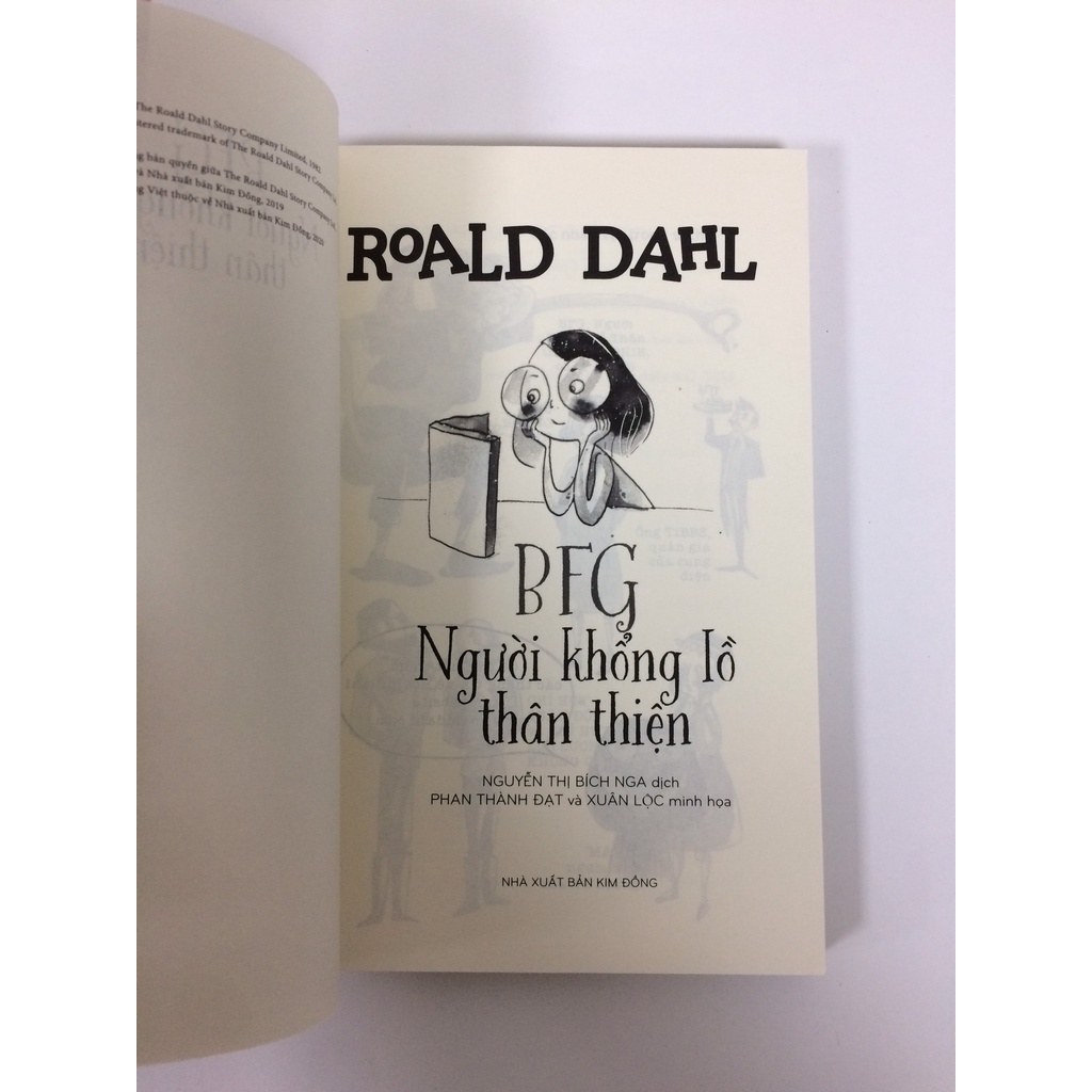Sách - BFG – Người khổng lồ thân thiện