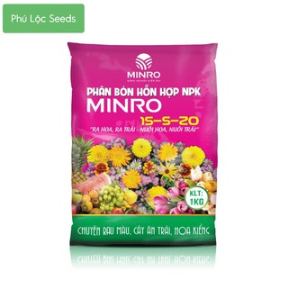Phân bón npk minro 15-5-20 ra hoa, đậu trái gói