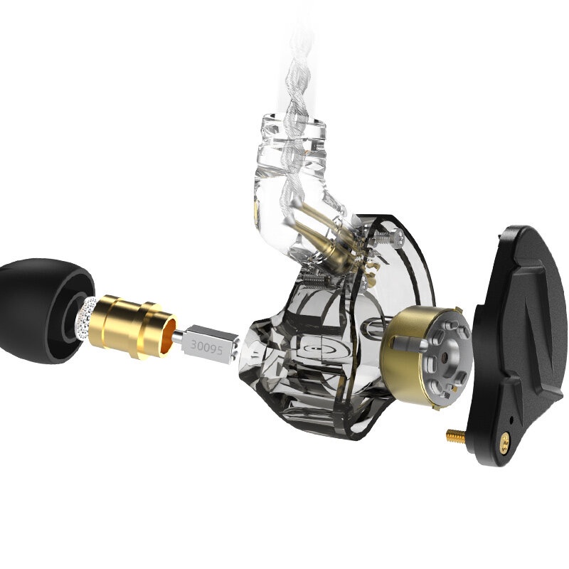 Tai nghe nhét tai FAAEAL KZ ZSN PROX âm thanh HiFi phong cách thể thao có dây