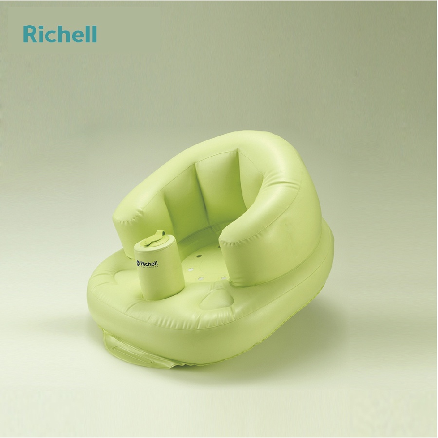 Ghế hơi tập ngồi cho bé Richell bảo vệ xương sống chống trơn trượt