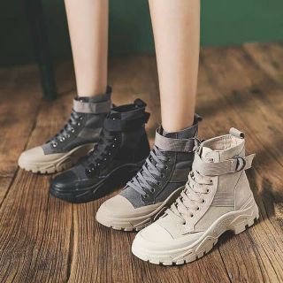 (Order_ảnh thật) GIÀY COMBAT BOOT VẢI DÙ CHỐNG NƯỚC