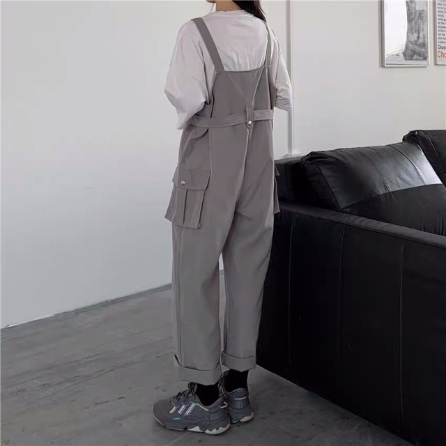 [ORDER] Yếm quần khaki kèm nịt eo unisex | BigBuy360 - bigbuy360.vn