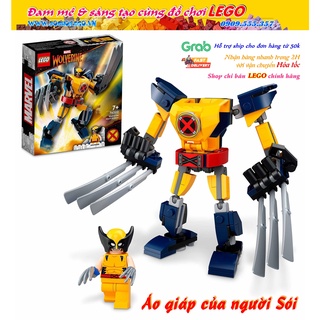 [Có sẵn] 76202 Đồ chơi lắp ráp Iego Marvel Super Heroes X-Men Wolverine Mech Armor - Áo giáp người sói.