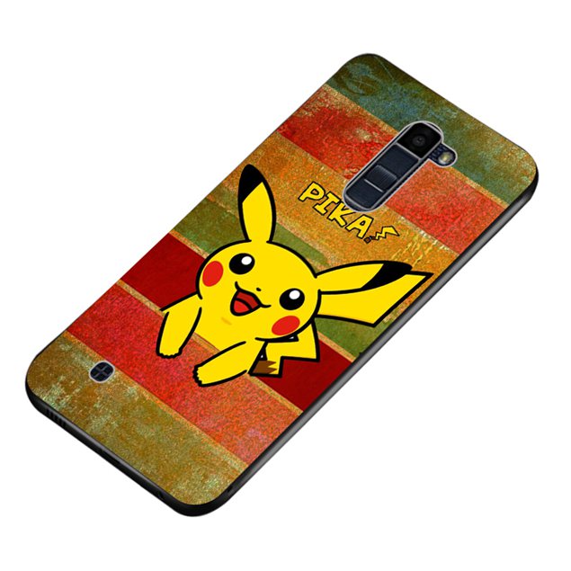 Ốp Lưng Silicone In Hình Pikachu-6 Cho Lg K10 K8 K4 2016 2017 G7 Thinq For Google Pixel 2 3 Xl