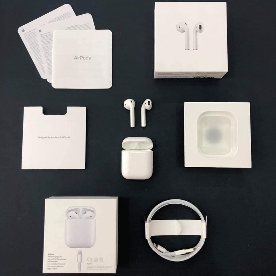 Tai Nghe Bluetooth Không Dây Airpods 2 Dành Cho Iphone và Androi - Hàng Siêu Cấp 2021 Love.Case