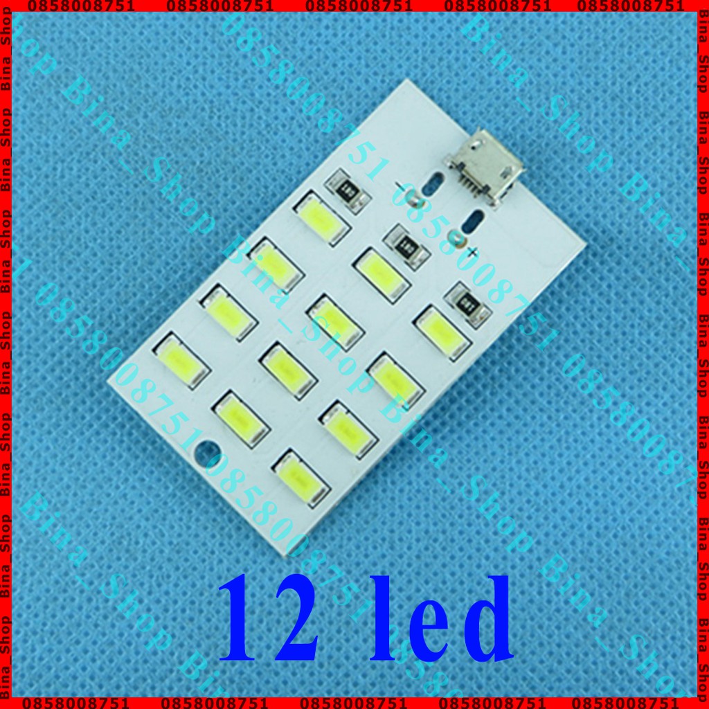 Đèn LED Micro USB 5V 20 bóng/16 bóng/12 bóng/8 bóng, cáp micro USB (mua riêng)
