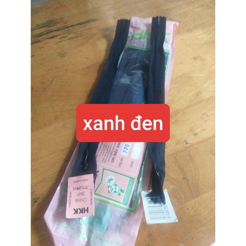 12 sợi dây kéo giọt nước Hkk  dài 25-40-50-60