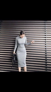 Đầm body tay dài