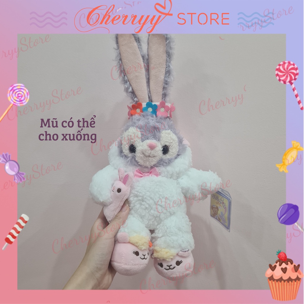 Gấu bông Stella Disney áo bông tuyết dễ thương chính hãng cho bé