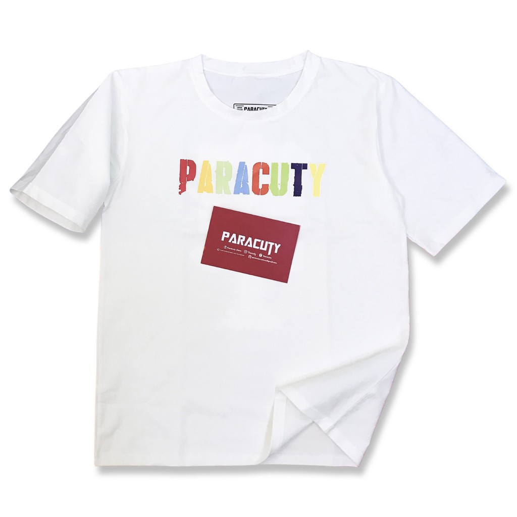 Áo thun nam nữ Unisex PARACUTY 7 sắc màu P08 chất liệu cotton 100%, co giãn 4 chiều, dày dặn, form rộng tay lỡ | BigBuy360 - bigbuy360.vn