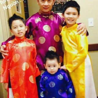 Vải gấm may áo dài