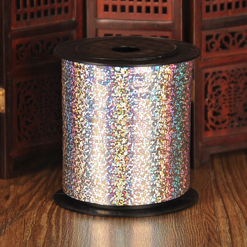 Cuộn dây ruy băng 5mm dài 220m nhiều màu tùy chọn dùng trang trí