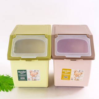 Thùng Đưng Gạo 15kg có bánh xe