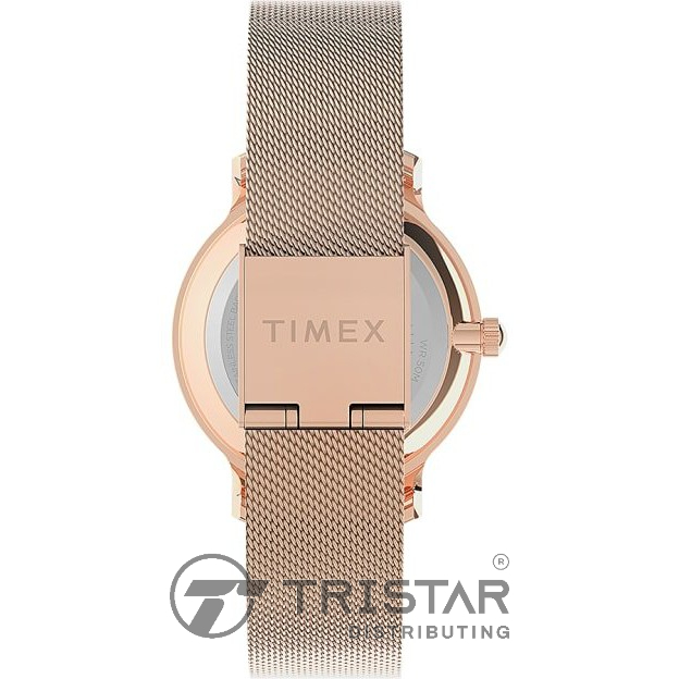 Đồng hồ nữ Timex Transcend 31mm - TW2U86600/TW2U86700 /TW2U86800 Dây Kim Loại - Chính Hãng