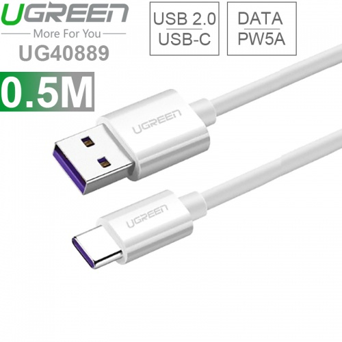 Cáp USB A sang TypeC 5A UGREEN 40888 40887 40889 60726 ugreen 60727 60774  US253