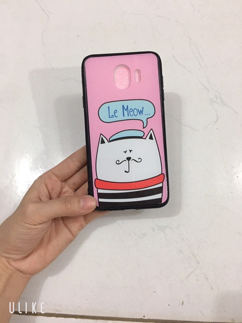 Ốp lưng mèo trắng sam sung J4