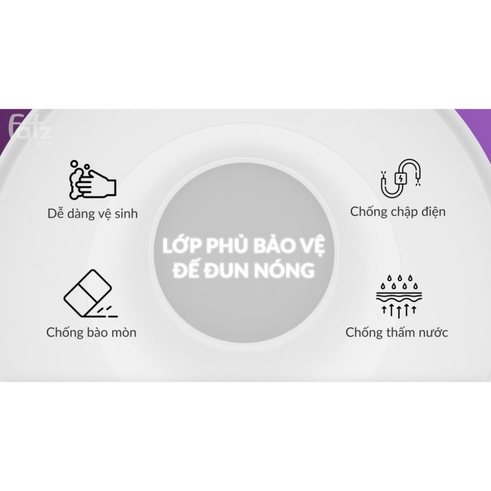 Máy hâm sữa và tiệt trùng điện tử Fatzbaby Mono 7 FB3010TN