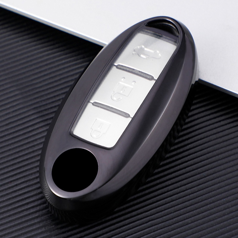 Ốp Bảo Vệ Chìa Khóa Xe Hơi Nissan Phản Quang Chất Lượng Cao