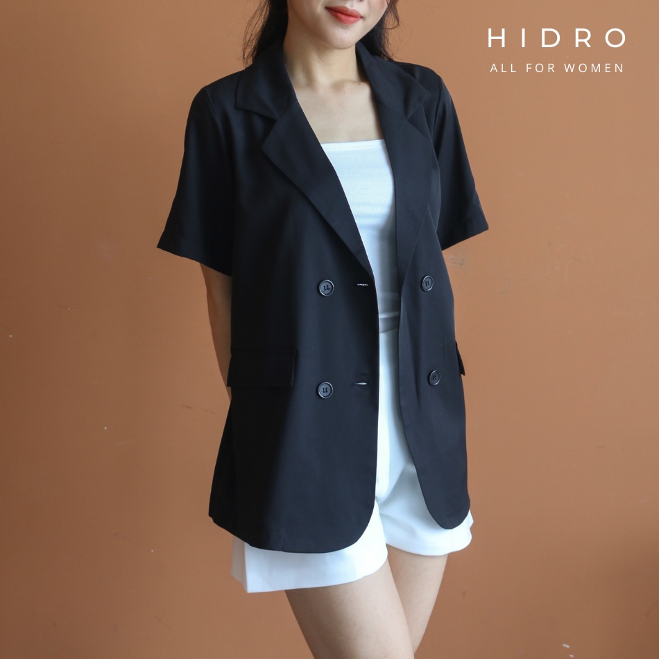 Áo blazer tay ngắn thiết kế phong cách HIDRO Mã BLZ101