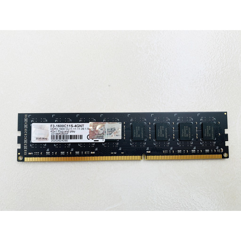 [Mã ELMS05 giảm 5% đơn 300k]Ram 4GB G.SKILL DDR3 1600 Viết Sơn Phân Phối | BigBuy360 - bigbuy360.vn