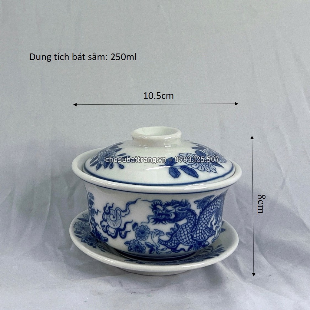 Bát sâm xanh lam