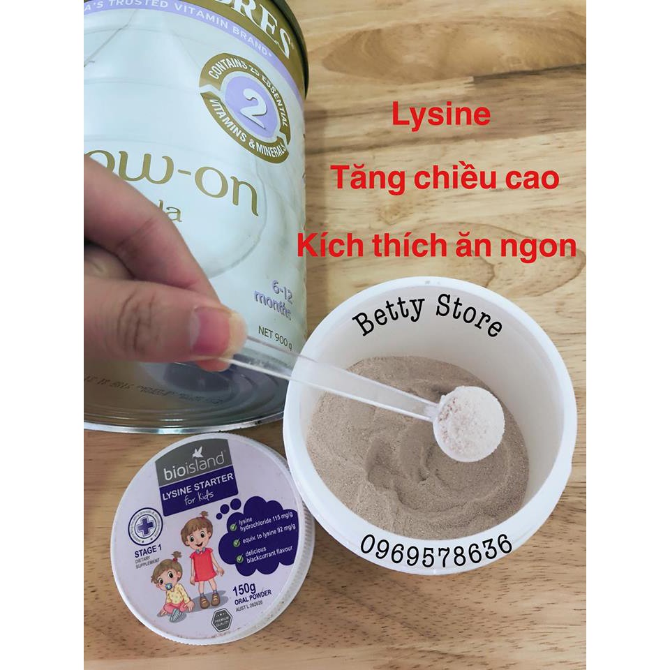 BỘT TĂNG CHIỀU CAO LYSINE CHO BÉ