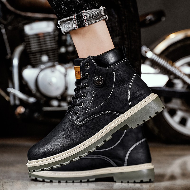 black boots men Martin boots men high boots men boots high boots men black boots ankle boots High Cut Shoes Martin boots leather boots Boots for men boots  booties Martin boots Ankle Boots for men Chelsea boots