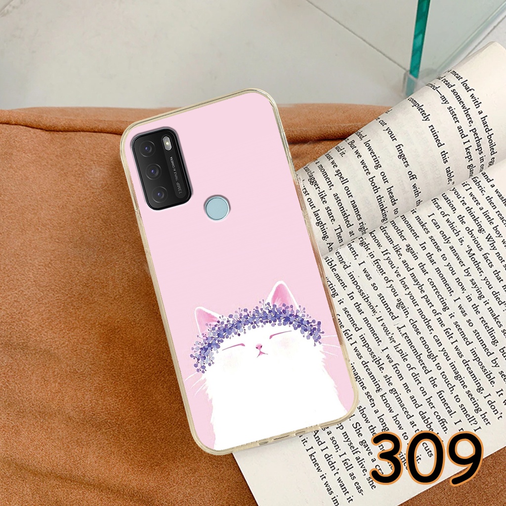 Ốp Lưng Vsmart Star 5 - Star 4 - Star 3 - Star in hình LoveCat - Chất liệu Silicon siêu bền