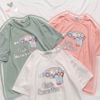 Áo thun phom rộng hình siêu xinh
