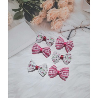 Set 2 kẹp tóc nơ xinh cho bé