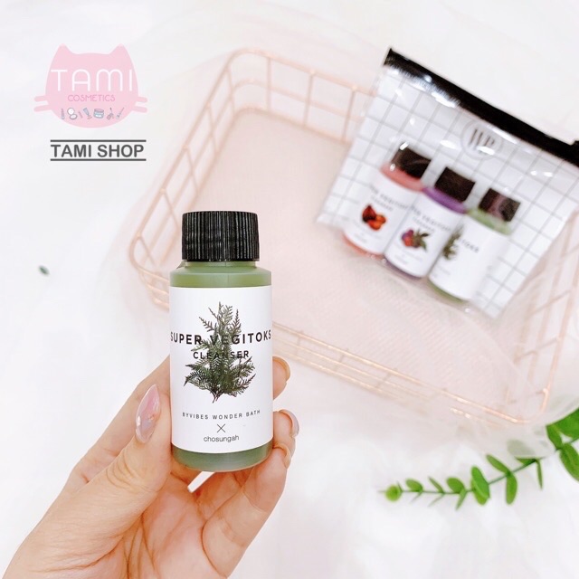 SET MINI SỮA RỬA MẶT RAU CỦ THẢI ĐỘC SUPER VEGITOKS | BigBuy360 - bigbuy360.vn