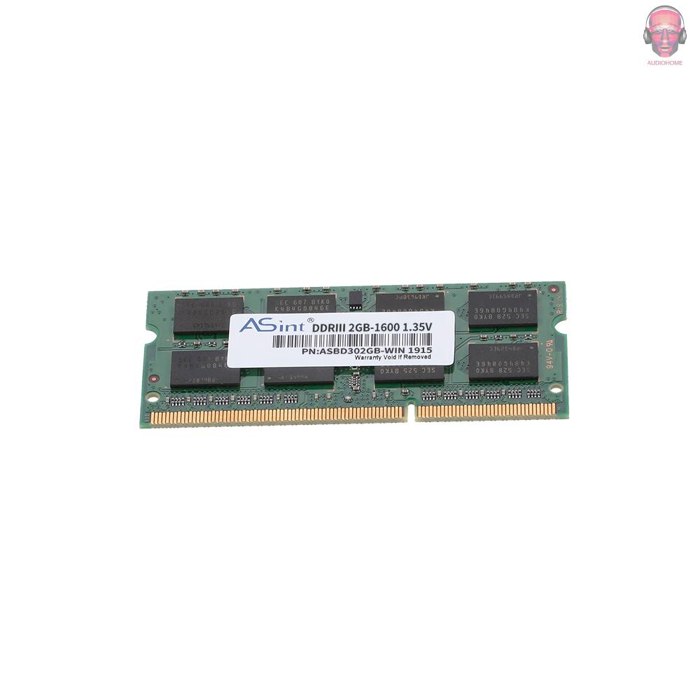 Thẻ Nhớ Ram 204pin Cho Laptop Audi Asint So-Ddr3-1600 - 2gb Ddr3 1600mhz 1.35v | BigBuy360 - bigbuy360.vn