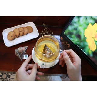 [ẢNH THẬT] TRÀ HOA NHÀI NỤ BƯỞI dạng túi lọc - thương hiệu Thanh Xuân Trà