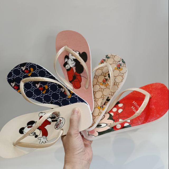 Dép lào chuột Micky