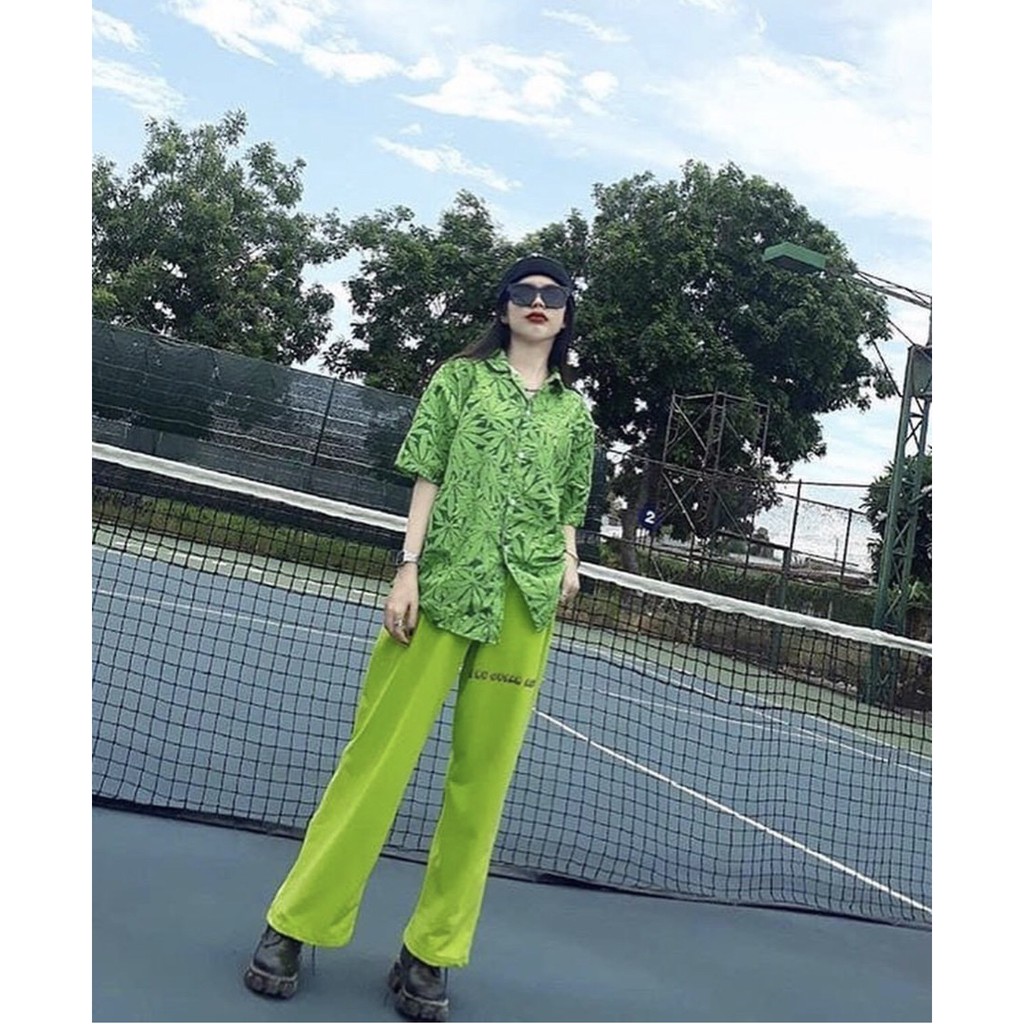 Quần Ống Rộng CE.SAR. 5 Màu Unisex (Kiểu: MẶC DƯỚI RỐN) 1hitshop | BigBuy360 - bigbuy360.vn