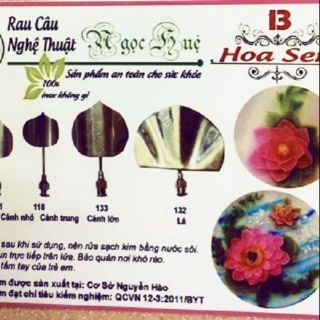 Dụng cụ làm thạch rau câu 3D Ngọc Huệ