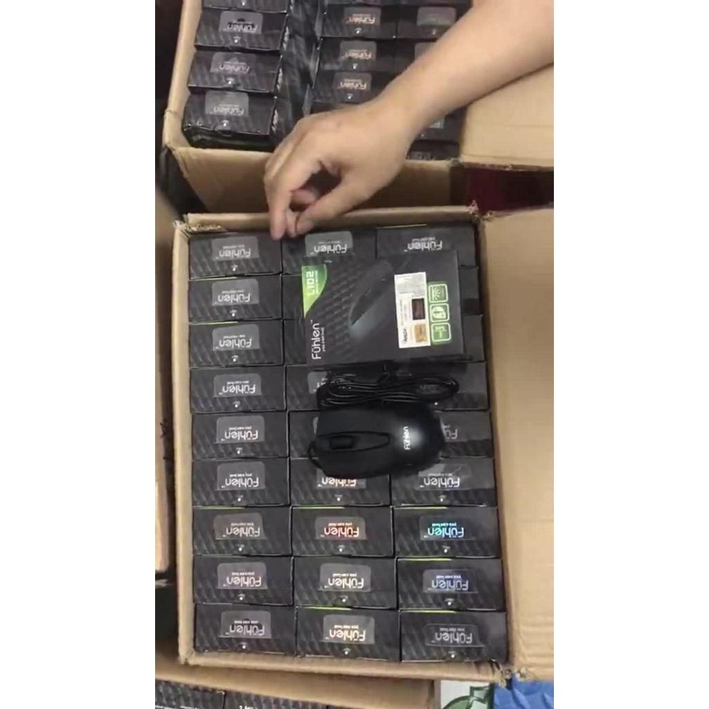 Chuột game fuhlen l102 có dây siêu bền Lắp quán game được bảo hành 24 tháng | BigBuy360 - bigbuy360.vn