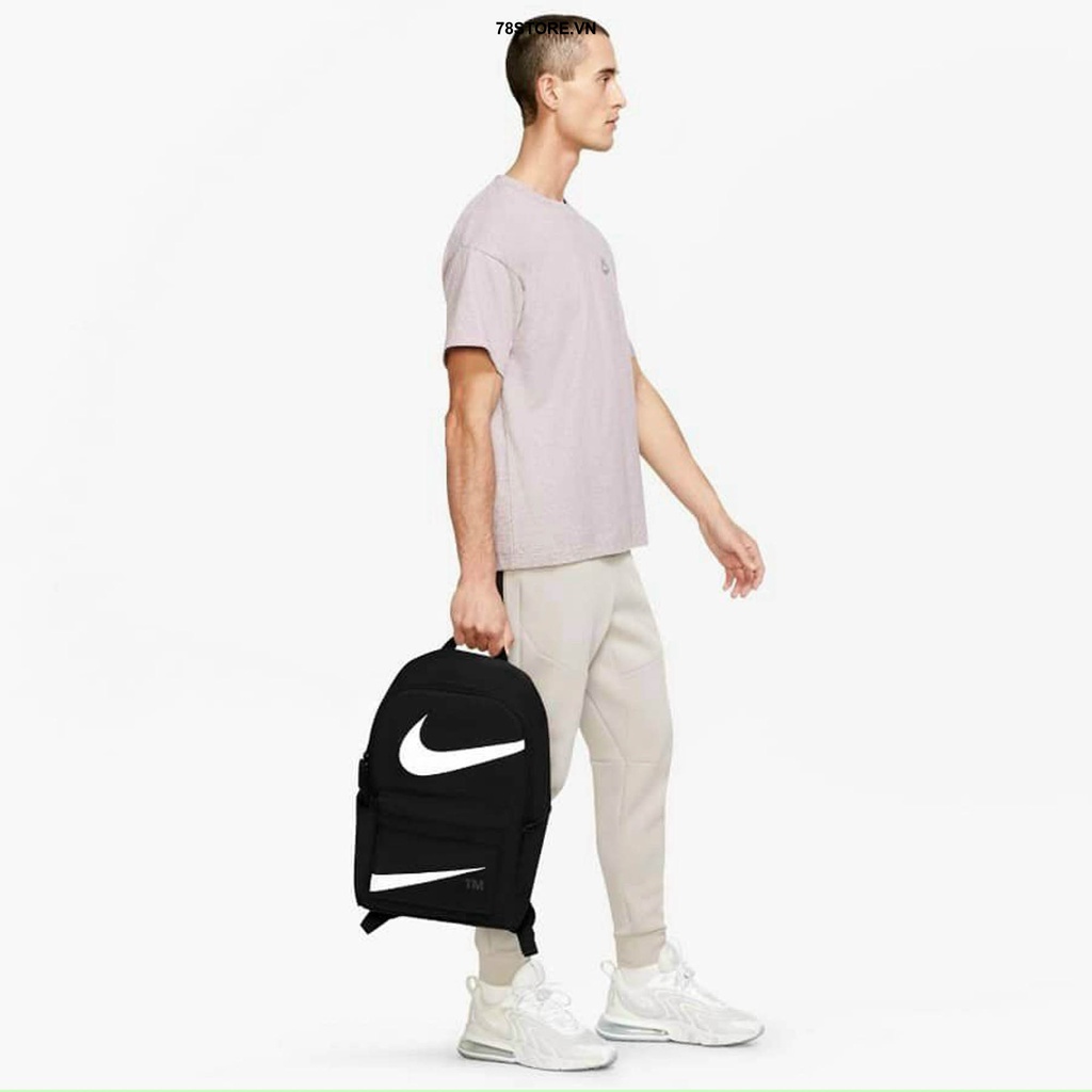 ( Chính Hãng 100% ) Balo Thể Thao Unisex Nike ACC Heritage Swoosh Màu Đen