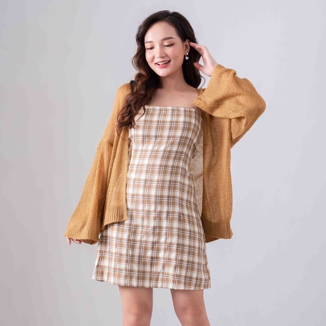 Áo len cardigan khoác ngoài dệt kim dài tay kiểu mới Juka Shop