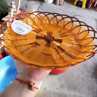 Rổ Mây đan bằng nhựa để nồi cơm