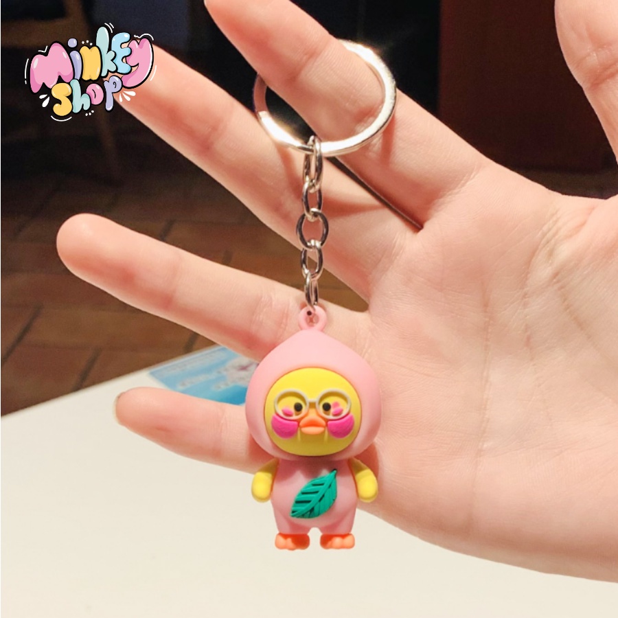 Móc Khóa Đẹp Hình Vịt Cute phụ kiện Túi Xách dễ thương - Minkey