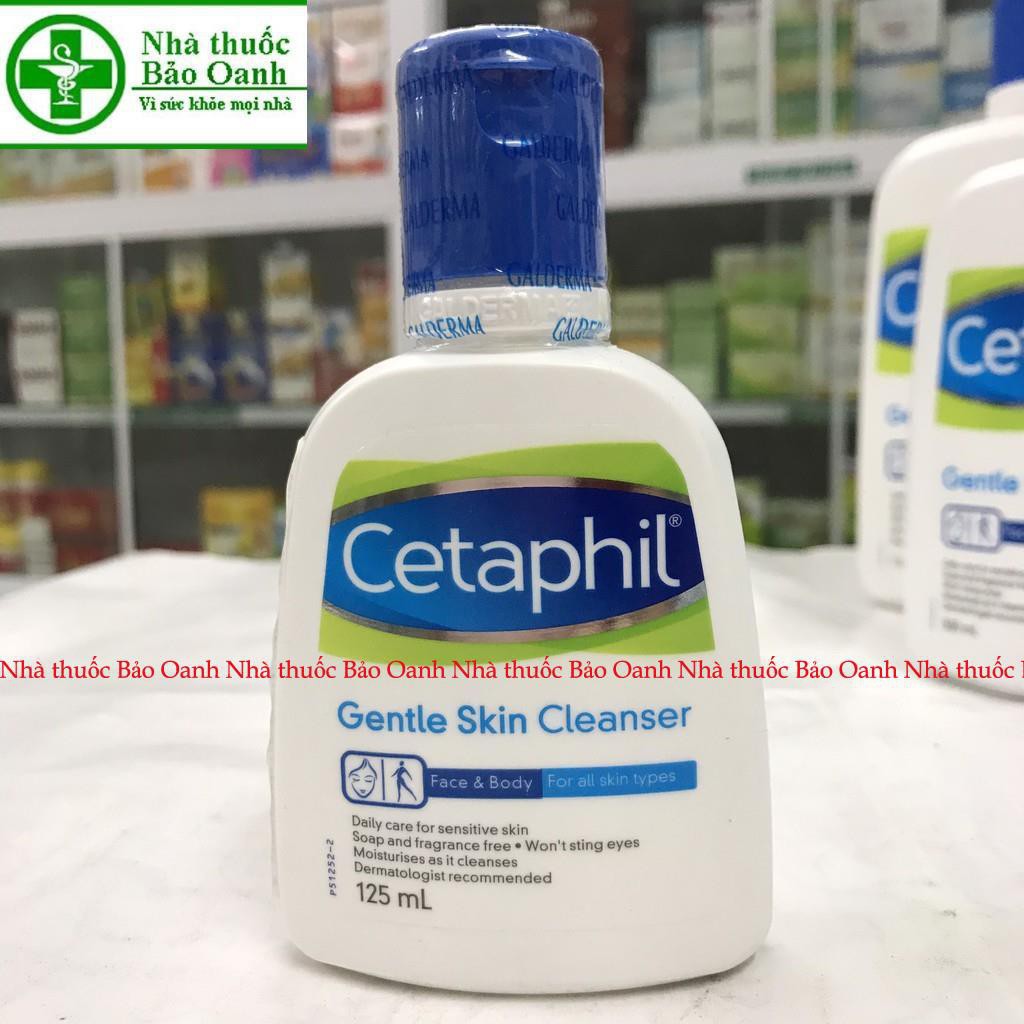 Sữa rửa mặt dịu Cetaphil Gentle Cleanser 1000ml, 500ml.125ml