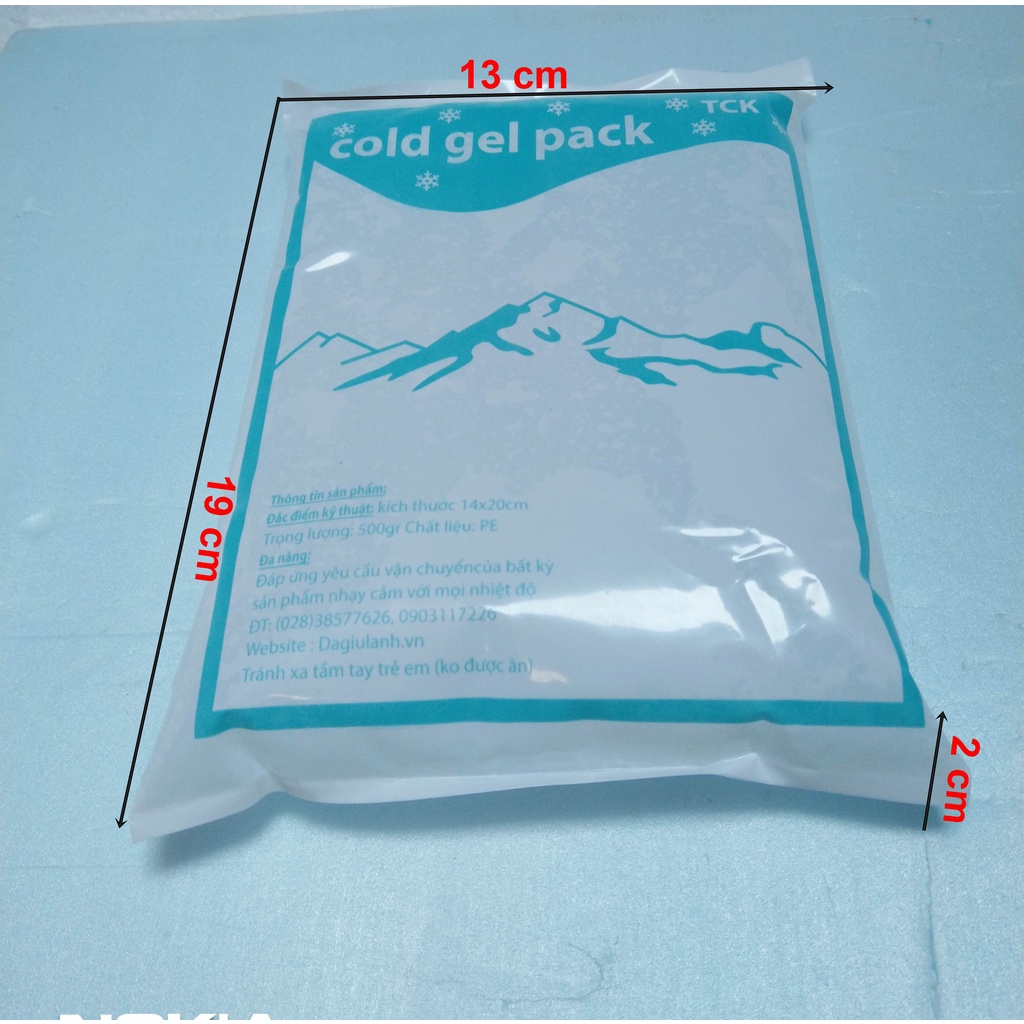 Đá khô Đá Gel  / CÓ KIỂM ĐỊNH /Túi đá gel giữ lạnh Mỹ phẩm, bảo quản kem, sữa mẹ
