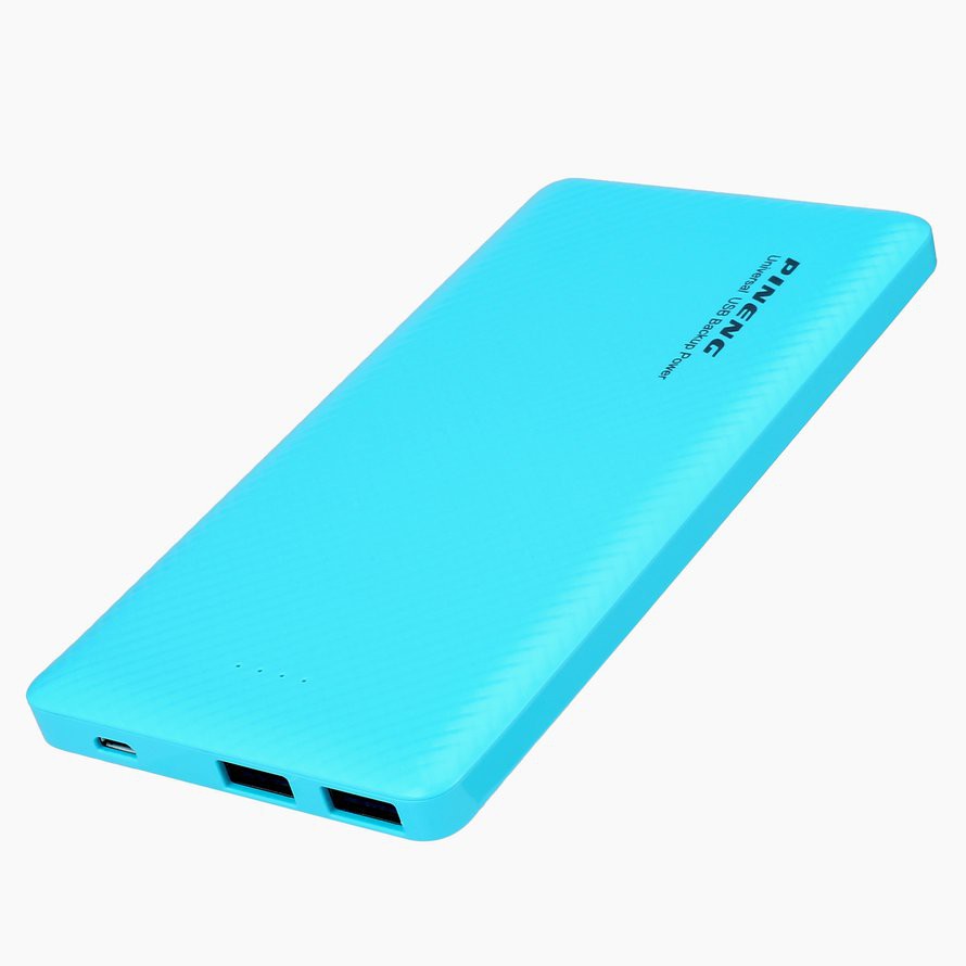 Pin sạc dự phòng PINENG PN-958 10000mAh 2 cổng sạc USB hỗ trợ sạc nhanh chất lượng cao