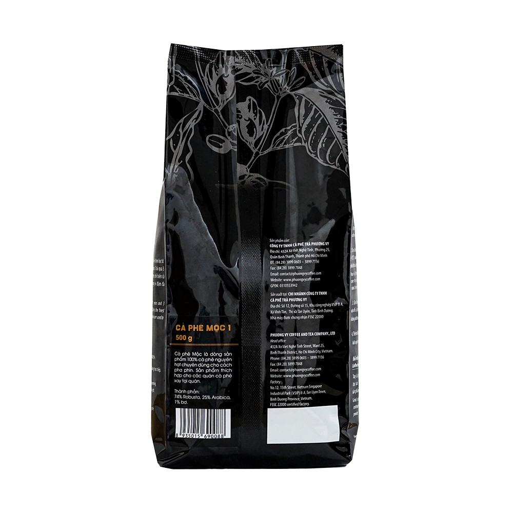 Cà Phê Mộc 1 - 500g - Cà Phê Nguyên Hạt - Phương Vy Coffee | BigBuy360 - bigbuy360.vn
