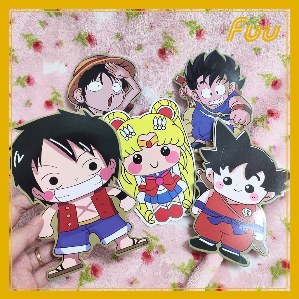 Bao lì xì Thủy Thủ Mặt Trăng, One Piece, 7 Viên Ngọc Rồng  mẫu 1