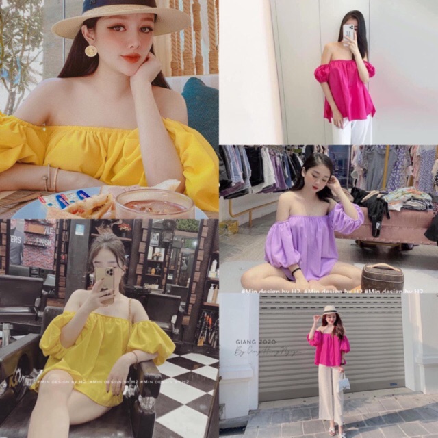 BÁN SỈ ÁO TRỄ VAI TAY BỒNG SIÊU HOT NỮ