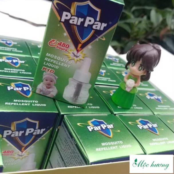 Combo 20 lọ tinh dầu parpar màu xanh