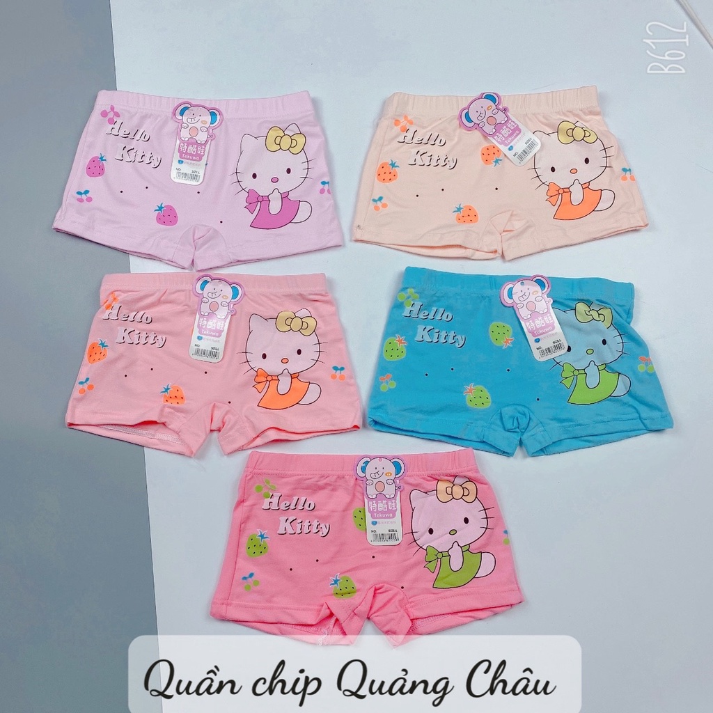 Quần chip bé gái cotton 4c hàng quảng châu BinhphuongStore M62 Đồ chíp cho bé gái size nhỡ đại 2 3 4 5 6 7 8 tuổi