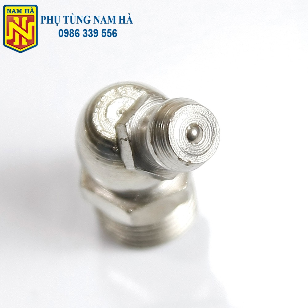 - 10 Vú bơm mỡ bò M10 cong 45